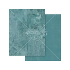 Graphic 45 Journaling Through Time 8.5 x 11 Patterns and Solids Collection Pack 4503142 blue