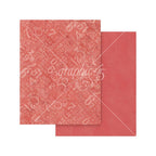 Graphic 45 Journaling Through Time 8.5 x 11 Patterns and Solids Collection Pack 4503142 red numbers