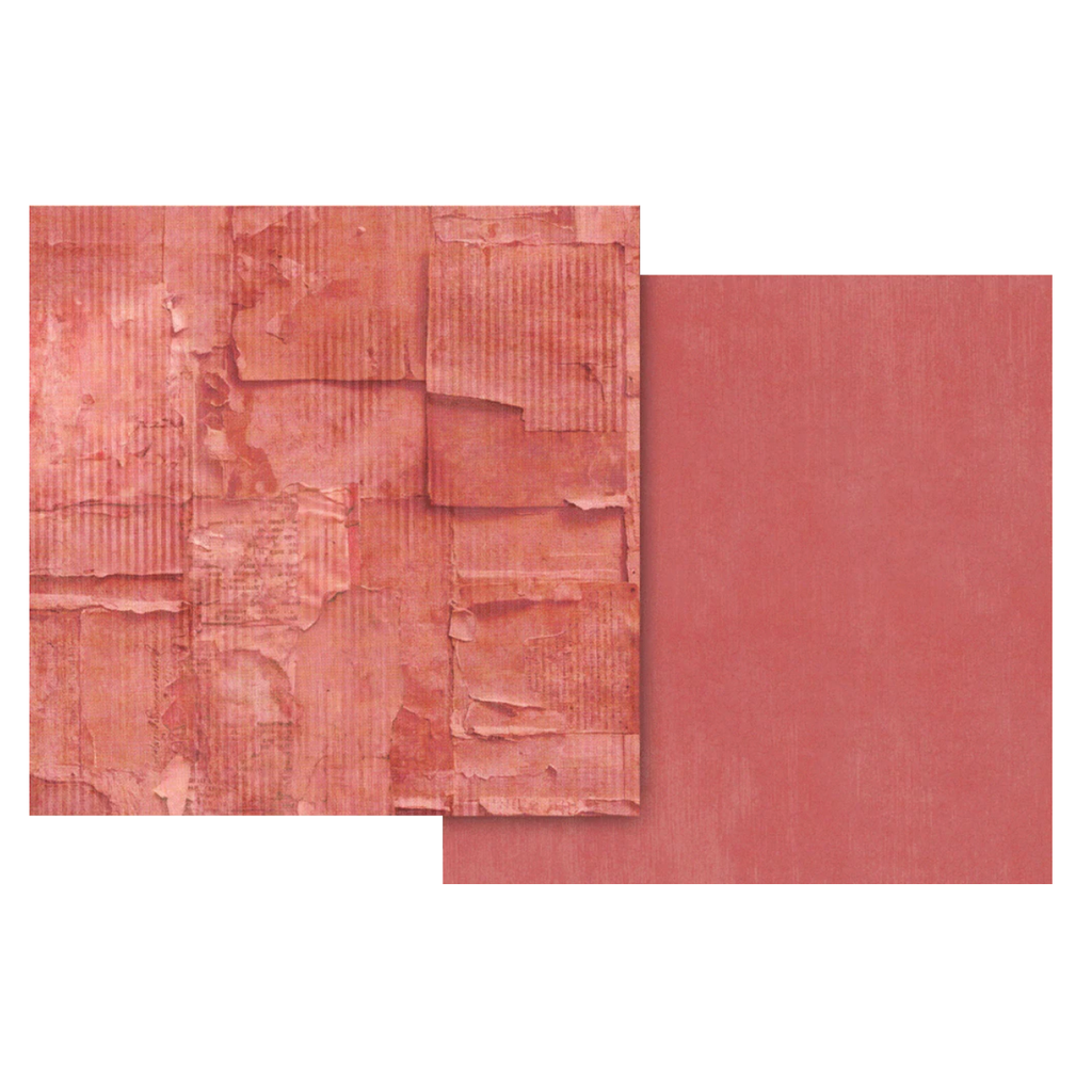 Graphic 45 Journaling Through Time 8 x 8 Paper Pad 4503140 red