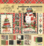 Graphic 45 Merry-ful Greetings 12 x 12 Paper Pad 4503285
