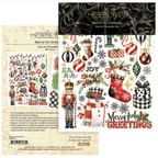 Graphic 45 Merry-ful Greetings Rub-On Transfers 4503279