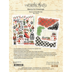 Graphic 45 Merry-ful Greetings Rub-On Transfers 4503279 backer
