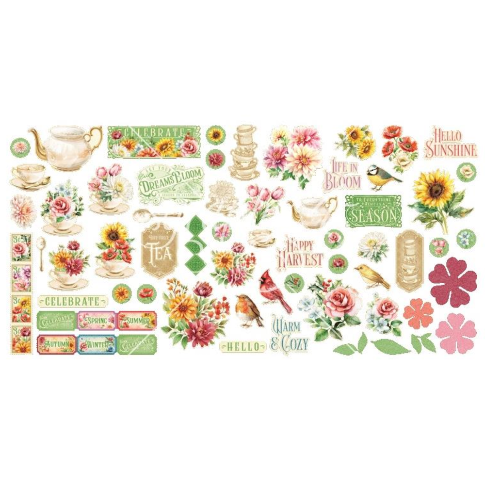 Graphic 45 Season To Celebrate Ephemera Set 4502956