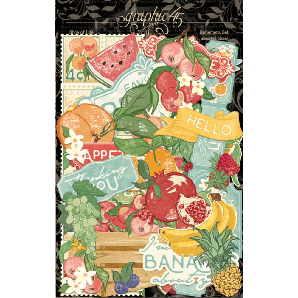 Graphic 45 Slice of Life Ephemera Set 4503233 product