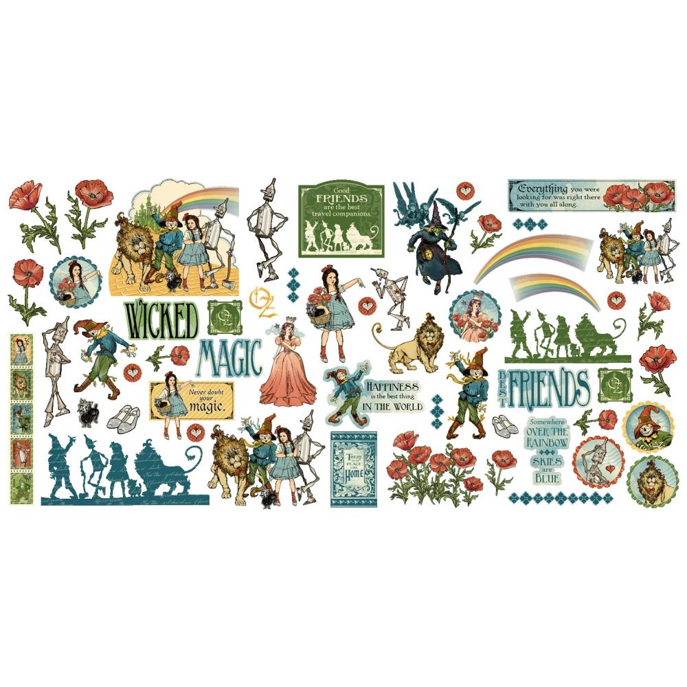 Graphic 45 Wonder Of OZ Ephemera Set 4503124 product