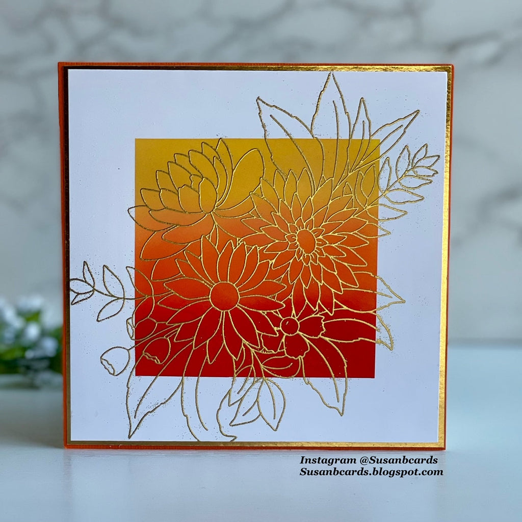 Simon Says Clear Stamps Grateful Florals 2090ssc Stamptember Autumn Card