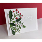 Simon Says Stamp Greenery Swag Wafer Dies s893 All The Joy Christmas Card | color-code:ALT01