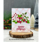 Simon Says Stamp Greenery Swag Wafer Dies s893 All The Joy Christmas Card