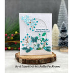Simon Says Stamp Greenery Swag Wafer Dies s893 All The Joy Christmas Card