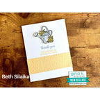 Greeting card with a watering can design and the sentiment 'thank you for being such an awesome role model'