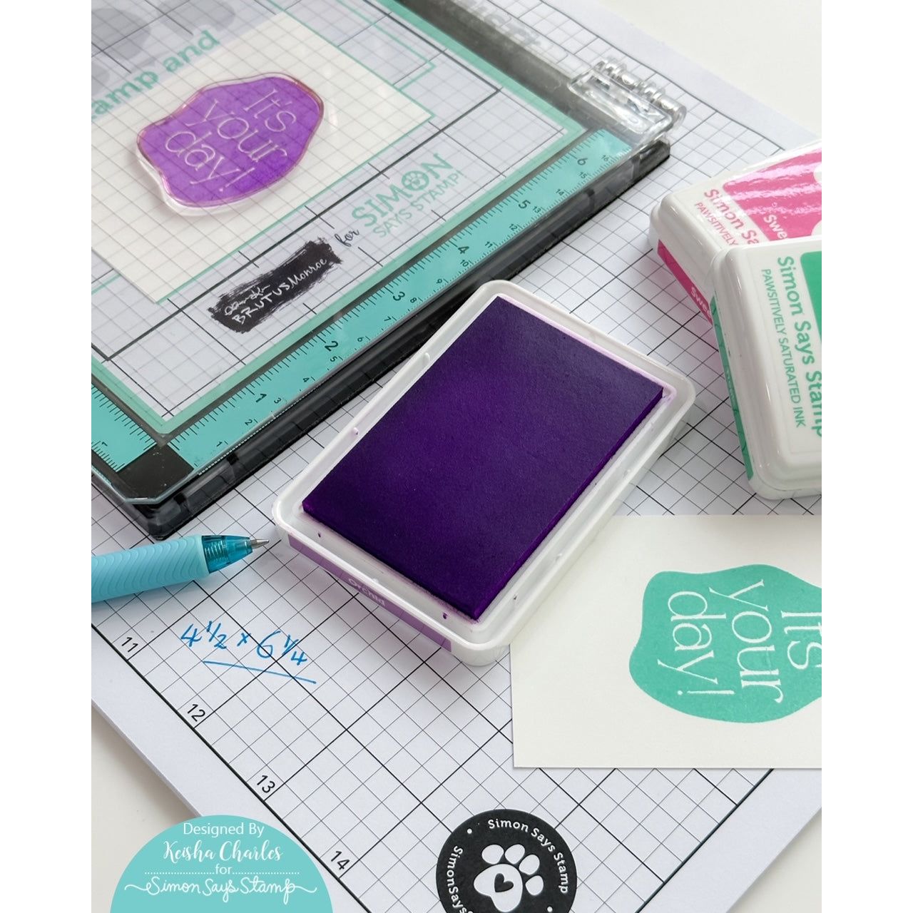 Simon Says Stamp LARGE GRID PAPER Pad 25 Sheets sgrid2 Dear Friend