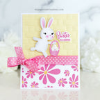 Simon Says Clear Stamp Groovy Daisies 1300ss Beautiful Moments Easter Card | color-code:ALT01