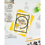 Simon Says Clear Stamp Groovy Daisies 1300ss Beautiful Moments Easter Card | color-code:ALT02