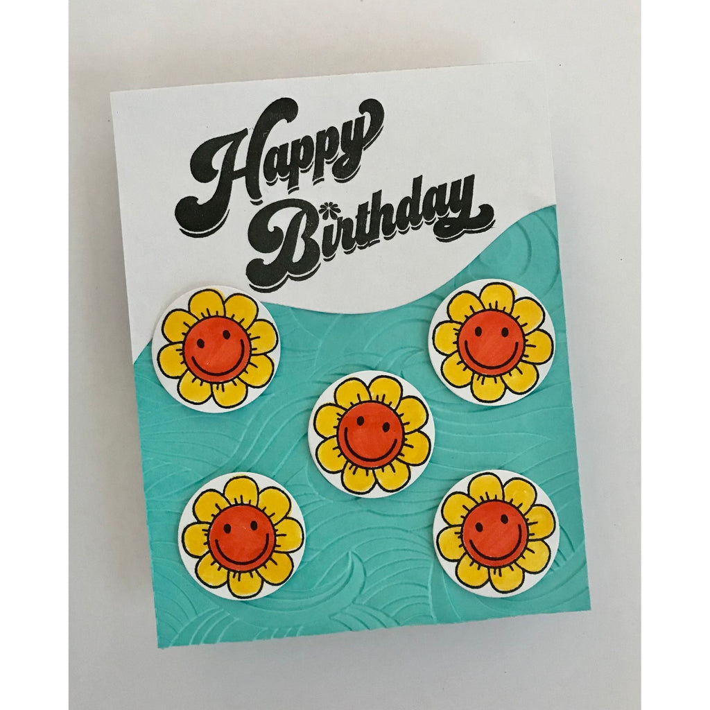 Simon Says Clear Stamps Groovy Wishes 3310ssc Heart to Heart
