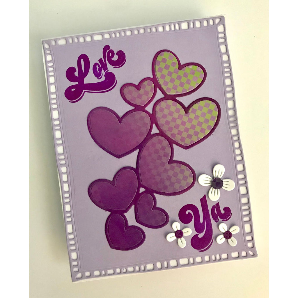 Simon Says Clear Stamps Groovy Wishes 3310ssc Heart to Heart