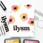 Simon Says Stamp Groovy Flowers Wafer Dies s1021 Happy Camper ILYSM Card | color-code:ALT08