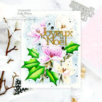 Simon Says Stamp Pawsitively Dazzling Gems Gunmetal se121 Sweet Wishes Christmas Card | color-code:ALT04