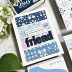Hero Arts Decorative Tile Pattern Stencil sa275 happy birthday | color-code:ALT01