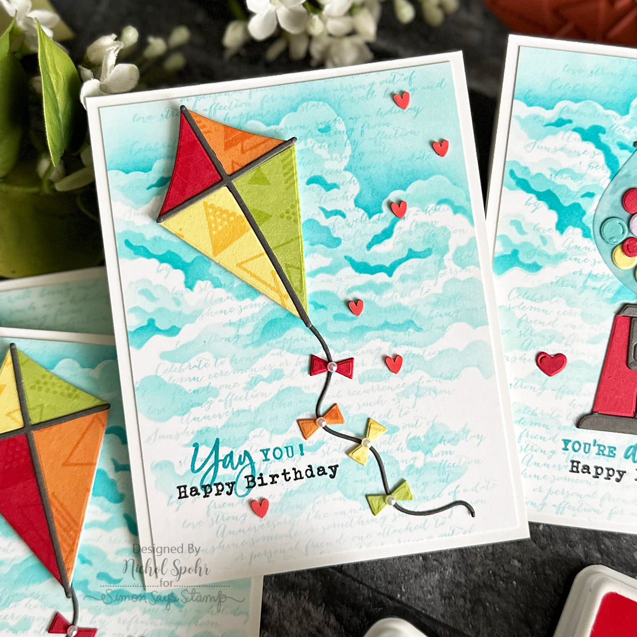 Hero Arts Color Layering Clouds Stencils SA241 Clouds | color-code:ALT01