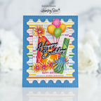 Honey Bee Party Hat Bundle Colorful Birthday Card