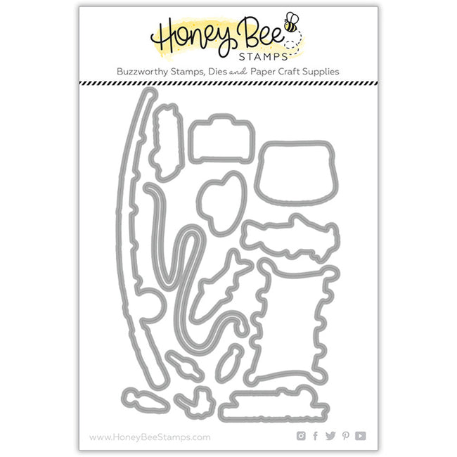 Honey Bee Fishing Legend Die Set hbds-492 metal in package