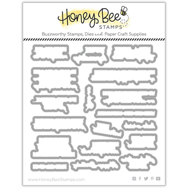Honey Bee Take A Ride Die Set hbds-496 metal outlines in package