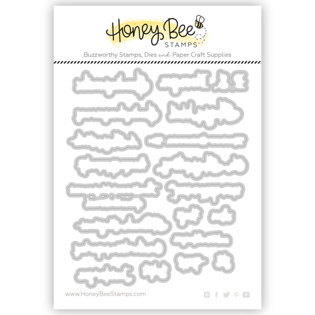 Honey Bee Mailbox Memos Dies hbds-521 Detailed Product View