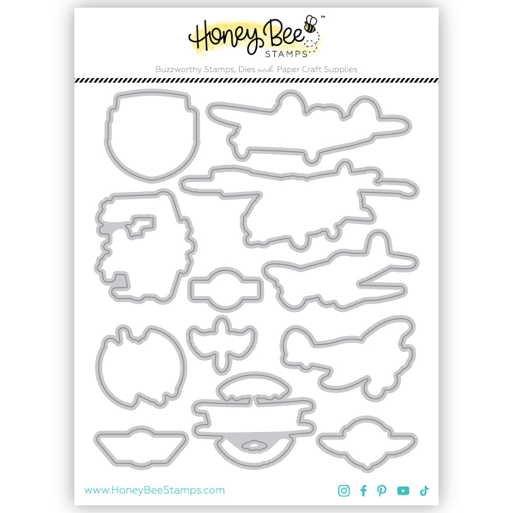 Honey Bee Born To Fly Dies hbds-597 Detailed Product Image