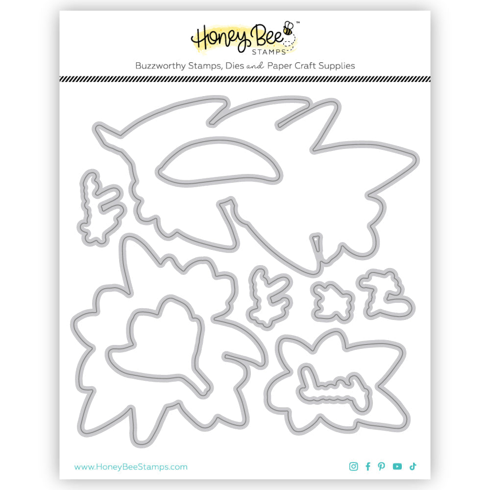 Honey Bee Paradise Plumeria Dies hbds-604 Detailed Product View