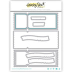 Honey Bee Ticket To Ride Dies hbds-607 Detailed Product Image