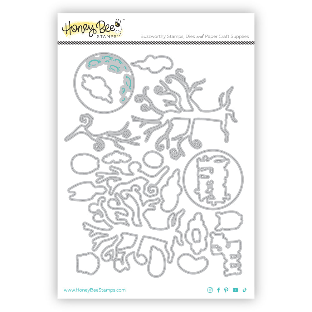 Honey Bee Owlloween Stamps And Dies Bundle