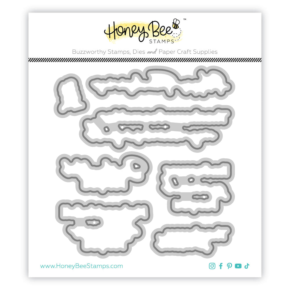 Honey Bee Forever Grateful Clear Stamps And Dies Bundle