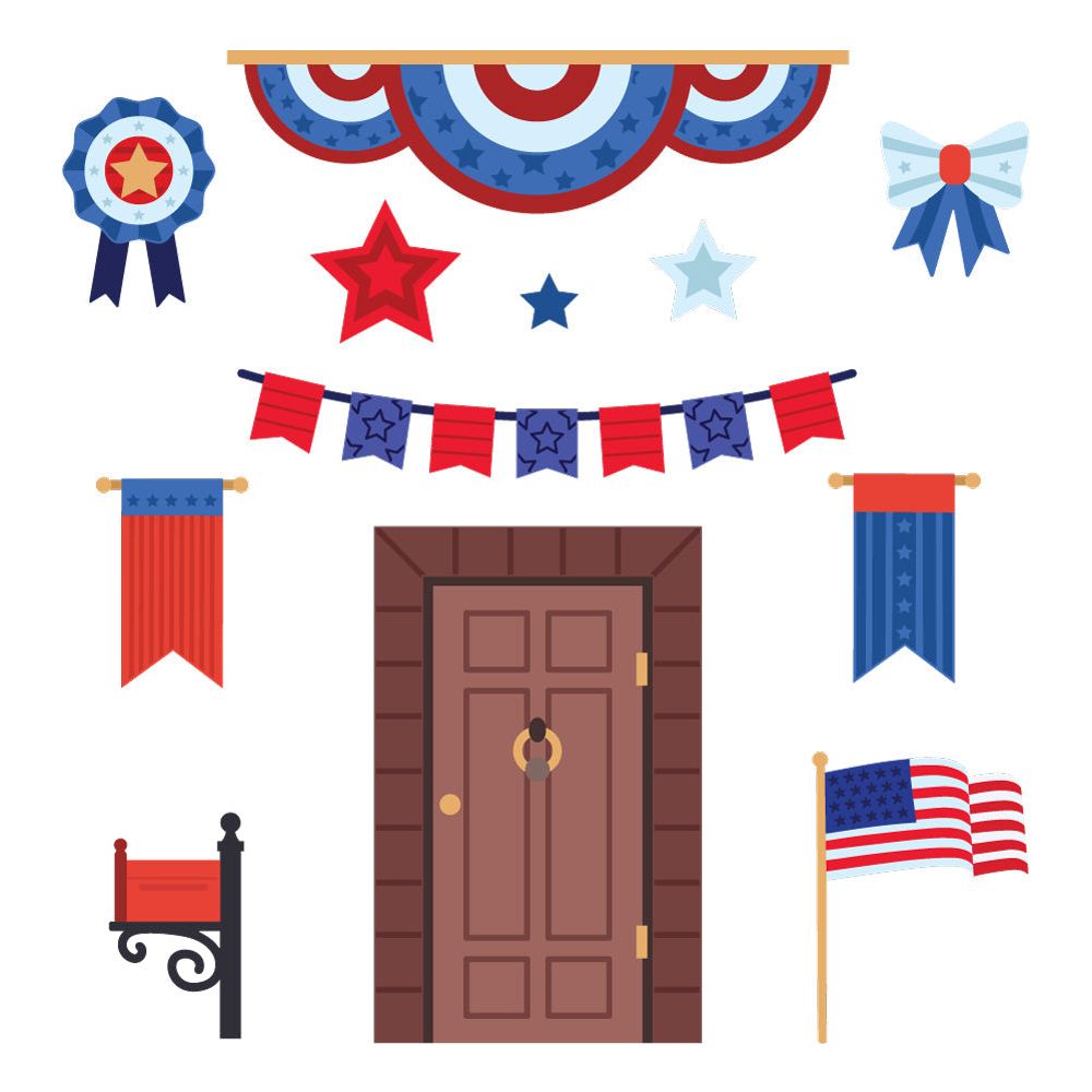 Honey Bee Lovely Layers Front Porch Summer Add-On Dies hbds-llfpsum Alternate View