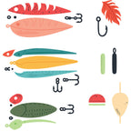 Honey Bee Lovely Layers Lures Die Set hbds-lllure Pieces