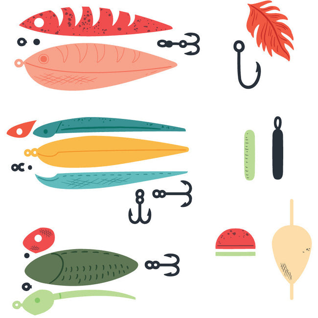 Honey Bee Lovely Layers Lures Die Set hbds-lllure Pieces