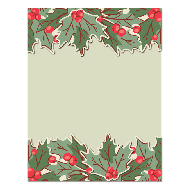 Honey Bee Holly Border Stencils hbsl-137 Product View Example
