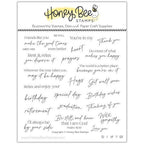 Honey Bee Be Still Clear Stamp Set hbst-490
