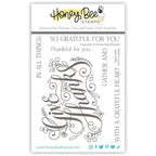 Honey Bee Give Thanks Clear Stamps hbst-499