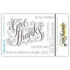 Honey Bee Give Thanks Clear Stamps hbst-499*