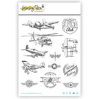 Honey Bee Born To Fly Cling Stamps hbst-597 Detailed Product Image