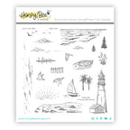 Honey Bee Light The Way Clear Stamps hbst-601 Detailed Product Image