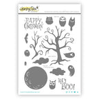 Honey Bee Owlloween Stamps And Dies Bundle