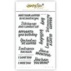 Honey Bee You Had Me At Coffee Clear Stamps And Dies Bundle