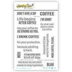 Honey Bee More Coffee Please Clear Stamps And Dies Bundle