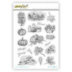 Honey Bee Gallery Wall Fall Cling Stamps And Dies Bundle