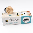 Honey Bee Tractor Wax Stamper hbtl-ws-trac with box