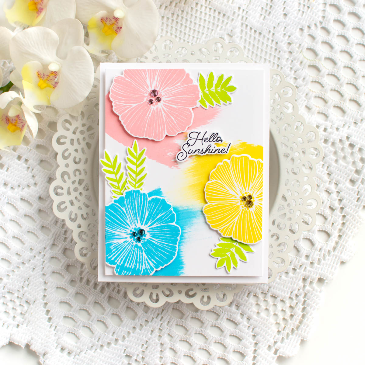 Simon Says Stamp Happy Day Wafer Dies 1361sdc Friend Like You Hello Card | color-code:ALT03