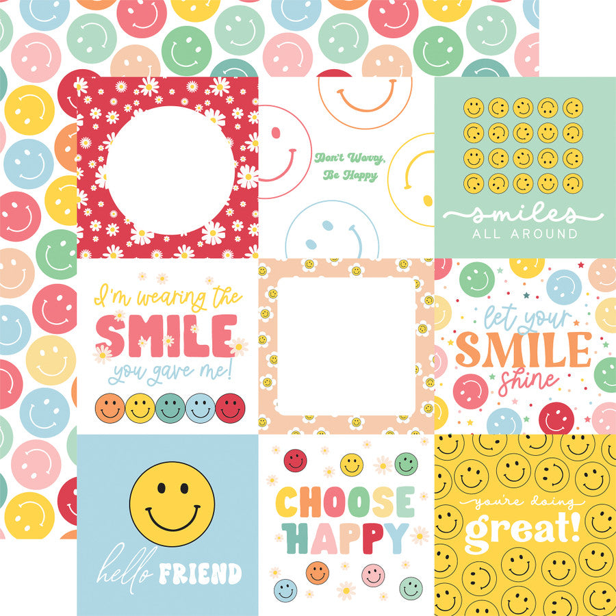Echo Park Have A Nice Day 12 x 12 Collection Kit hnd361016 4x4 Journaling Cards