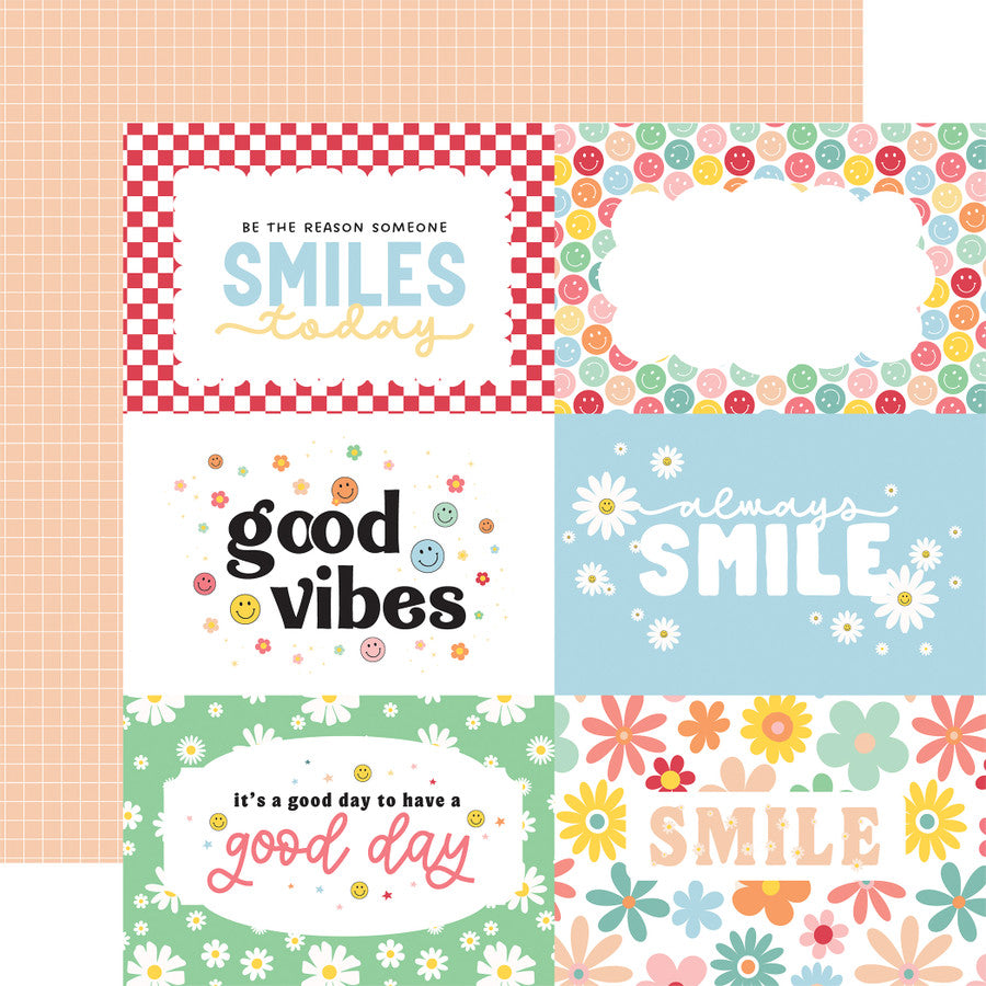Echo Park Have A Nice Day 12 x 12 Collection Kit hnd361016 6x4 Journaling Cards