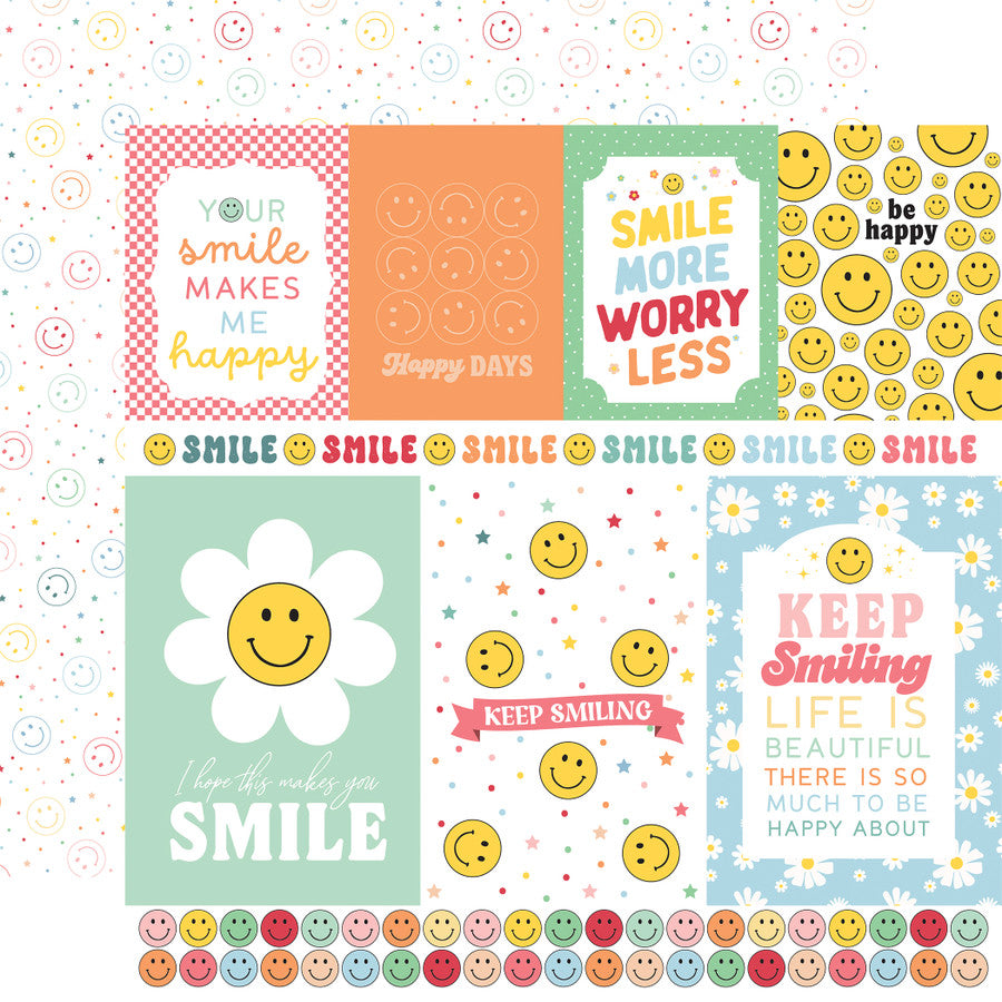 Echo Park Have A Nice Day 12 x 12 Collection Kit hnd361016 Multi Journaling Cards